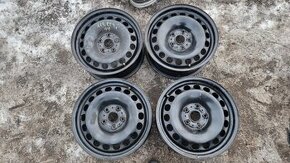 Plechové originální disky 5x112 R16 ET 41 na Audi, VW, Škoda - 1