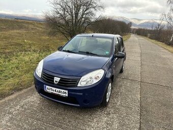 Dacia Sandero 1,4i 55KW AUTORÁDIO NA USB,TOP STAV