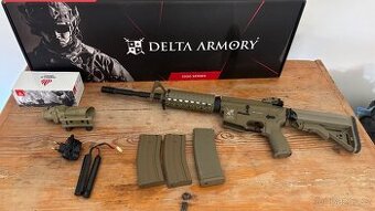 Airsoft AR15 RIS ALPHA FULL TAN DELTA ARMORY