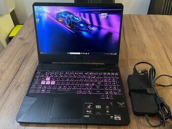 HERNÍ Asus 15.6" FHD IPS-RAM 16GB-RGB-Ryzen 5 8x3.7GHz-SSD