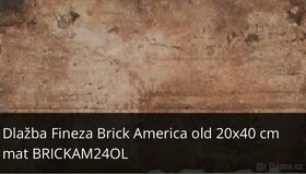 Dlažba Fineza Brick