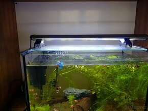 LED Akvarijni světlo na horní sklo délka 43 cm.