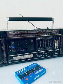 Radiomagnetofon JVC PC - 30, rok 1987 - 1