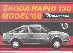 Prospekt Škoda Rapid 136 L, Mototechna 1988