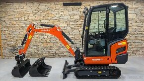 Minibagr Kubota KX016-4, rok 2023, nový stroj