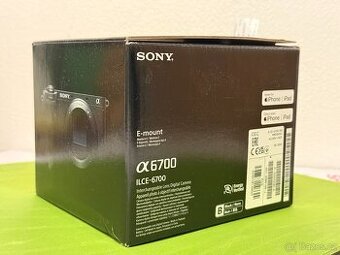 Sony Alpha A6700 - pouze odzkoušen + ochranné sklo