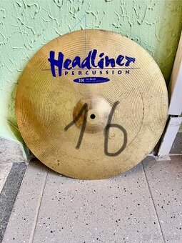 Meinl Headliner 16" crash. - 1