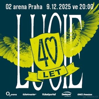 LUCIE 40 Let O2 Arena VIP Klubové patro