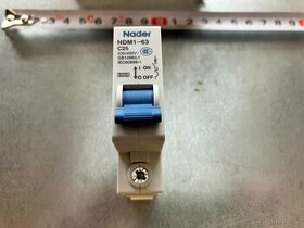 Nader Miniature Istic Air Switch NDM1-63 C25 25A 1P