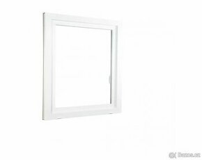 Plastové použité okno levé 1 ks- 1270x1180(šířka)