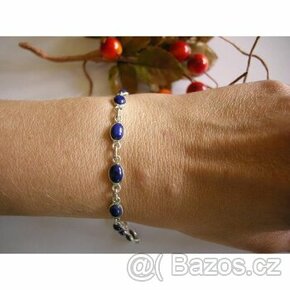 Náramek stříbrný Lapis Lazuli - 1