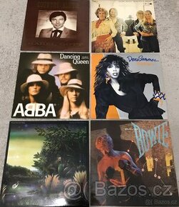 Vinyl LP 6ks. Gott ABBA Bowie Fleetwood Mac