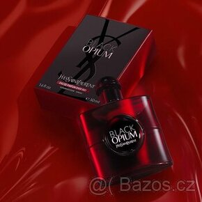 Yves Saint Laurent - Black Opium - EDP over red