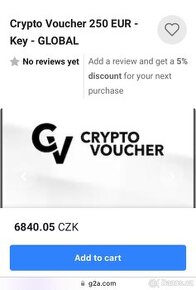 Crypto voucher