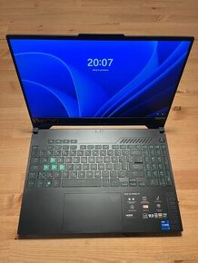 Herní ASUS TUF Gaming F15 FX507ZV4-LP037 Jaeger Gray kovový