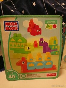 Mega Bloks, zvířátka, Fisher Price