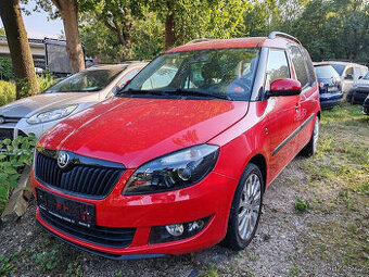 benzínová Škoda Roomster Tsi 63kW 44000km 5/2015 TOP AUTO