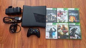 Prodám XBOX 360 s 250GB a hrami