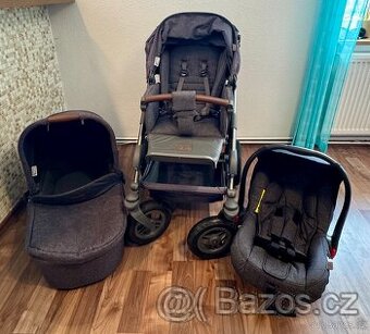 Kočárek ABC Design trojkombinace s Cybex - perfektni stav