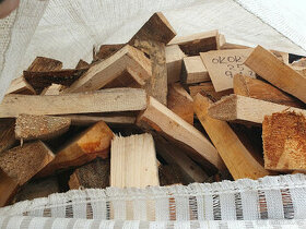 Palivové dřevo - sekané odřezky - 1