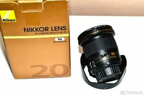 Nikon AF-S 20mm f/1,8G ED NANO FX Nikkor