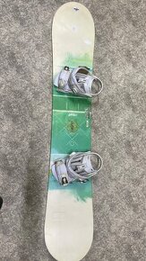 Snowboard Salomon 154cm s vázáním Atomic - 1