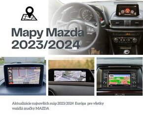 AKTUALIZACE NAVIGACE MAZDA 2024 MAPY SD KARTA