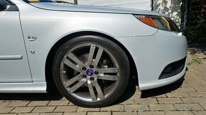 SAAB 9-3/9-5 (5x110) ALU R18 x 7,5 ET41 5-spoke Claw s pneu