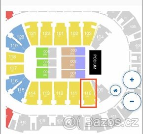 1 vstupenka Il Volo, 12.10 O2 Arena