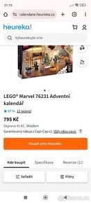 76231 adventní kalendář nový Lego