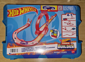 Mattel Hot Wheels Track Builder Ohnivá dráha