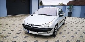 Peugeot 206 CC Kabriolet 1,6i - 80kw. SLUŠNÝ STAV I VÝBAVA