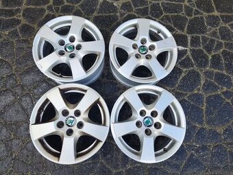 14"alu sada disků Sprint 5x100 origo Škoda Fabia Roomster