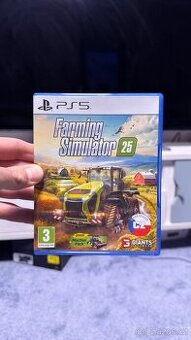 Hra na PS5 farming simulator 25