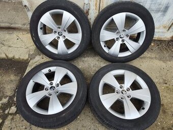 17"letní alu sada Triton 5x112 origo Superb 3 Passat B8 - 1