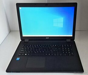 Jak nový Acer Aspire Intel SSD100gb 8gb RAM 17" bat 5hod - 1