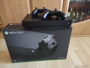 Xbox one X 1T + hry