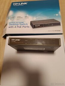 TP-Link TL-SF1008P 8port 4 porty PoE+