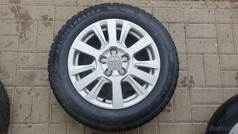 Zánovní Zimní Sada Alu Kola 5x112 205/60 R16 Audi - 1