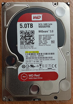 WD Red (EFRX), 3,5" - 5TB