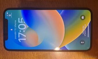 Iphone X 64Gb + obal/ ios verze: 16.7.8