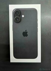 iPhone 16 128 GB Black + sklo zdarma