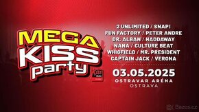 Lístek na Mega Kiss Party