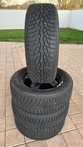 disky 6,5Jx16 ET41 5x114,3 zimní pneu. Nokian 205/55 R16 91T