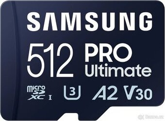 Samsung MicroSDXC 512GB PRO Plus + SD adaptér