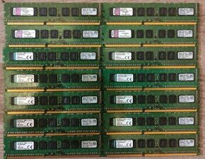 Ram 8GB DDR3 1333 PC3 10600E CL9 1,5V zn. Kingston