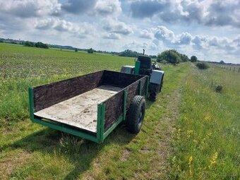 vůz za traktor - 1