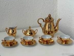 Porcelánový luxusní set káva