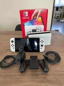 Nintendo switch OLED (top stav) + 20 her - 1