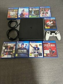 Playstation 4 + Ovladač + Hry na PS4